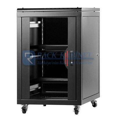 26U SERVER RACK KABİNİ 60cm GENİŞLİK x 60cm DERİNLİK