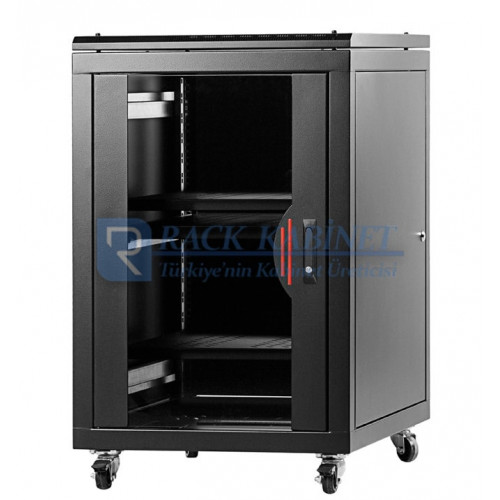 26U SERVER RACK KABİNİ 60cm GENİŞLİK x 60cm DERİNLİK