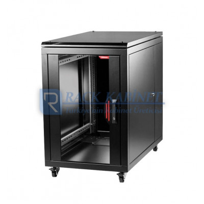 26U SERVER RACK KABİNİ 60cm GENİŞLİK x 100cm DERİNLİK