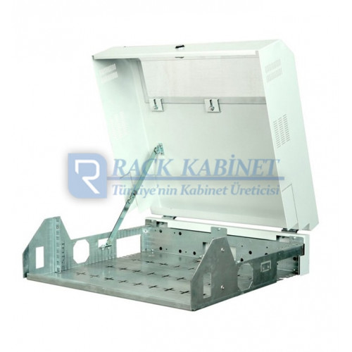 5U DUVAR TİPİ SLIM RACK KABİNET 50cm GENİŞLİK x 48cm DERİNLİK