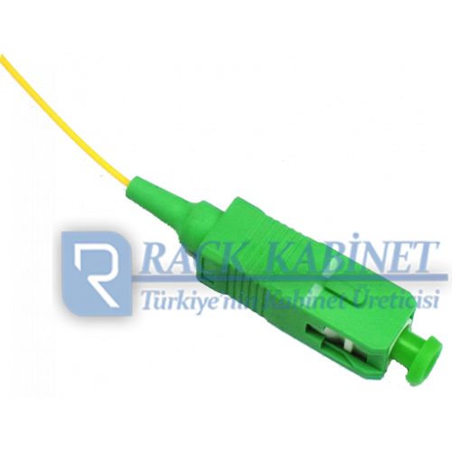 Fiber Optik Pigtail SC/APC Single Mode 9/125-1m
