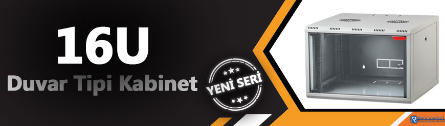 16U DUVAR TİPİ KABİNET 16U DUVAR TİPİ KABİNET